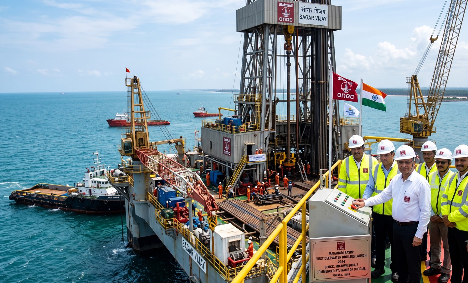 ONGC Launches First Deepwater Drilling in Odisha's Mahanadi Basin